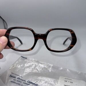 Vintage Odd 1950s/1960s Swank Lynne Austria  Frames Only Eyeglasses Tortoise